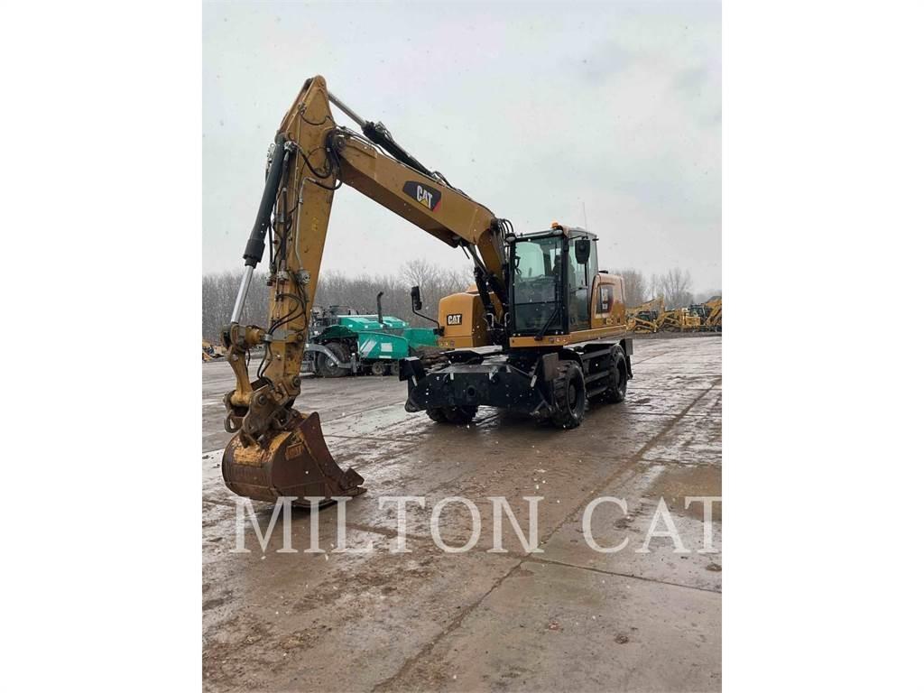 CAT M318F Gumikerekes kotrók