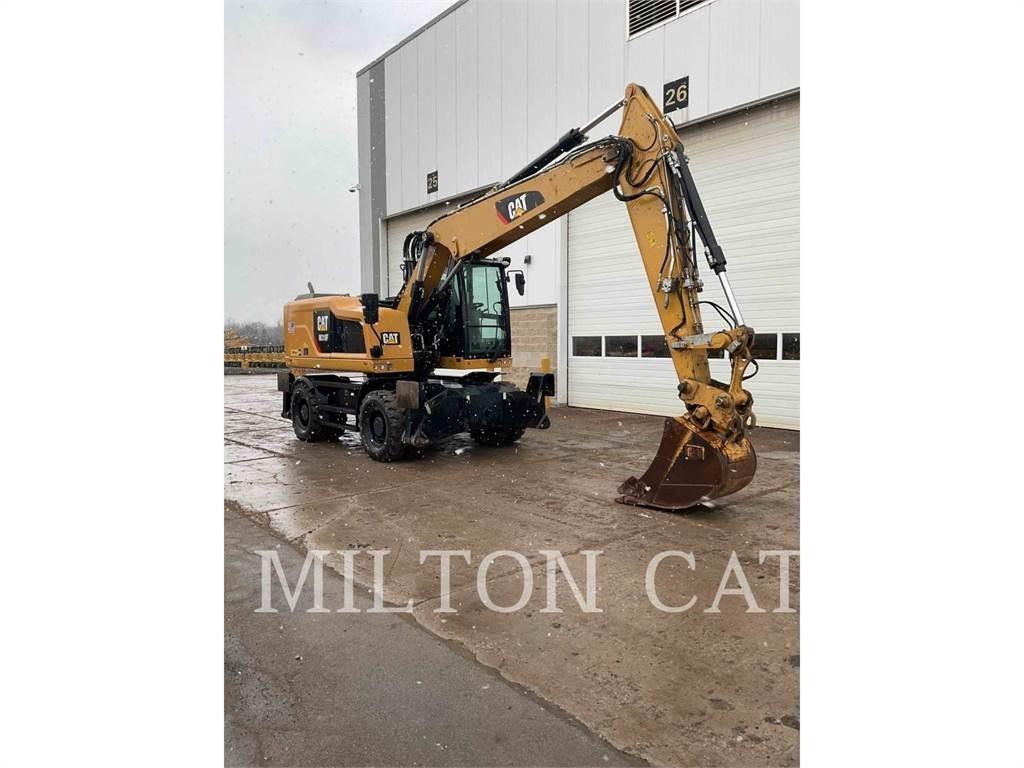 CAT M318F Gumikerekes kotrók