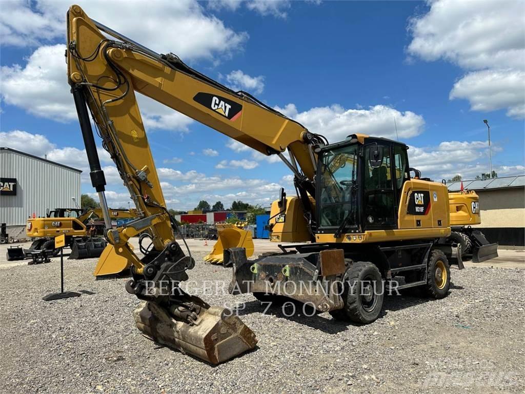 CAT M318F Gumikerekes kotrók