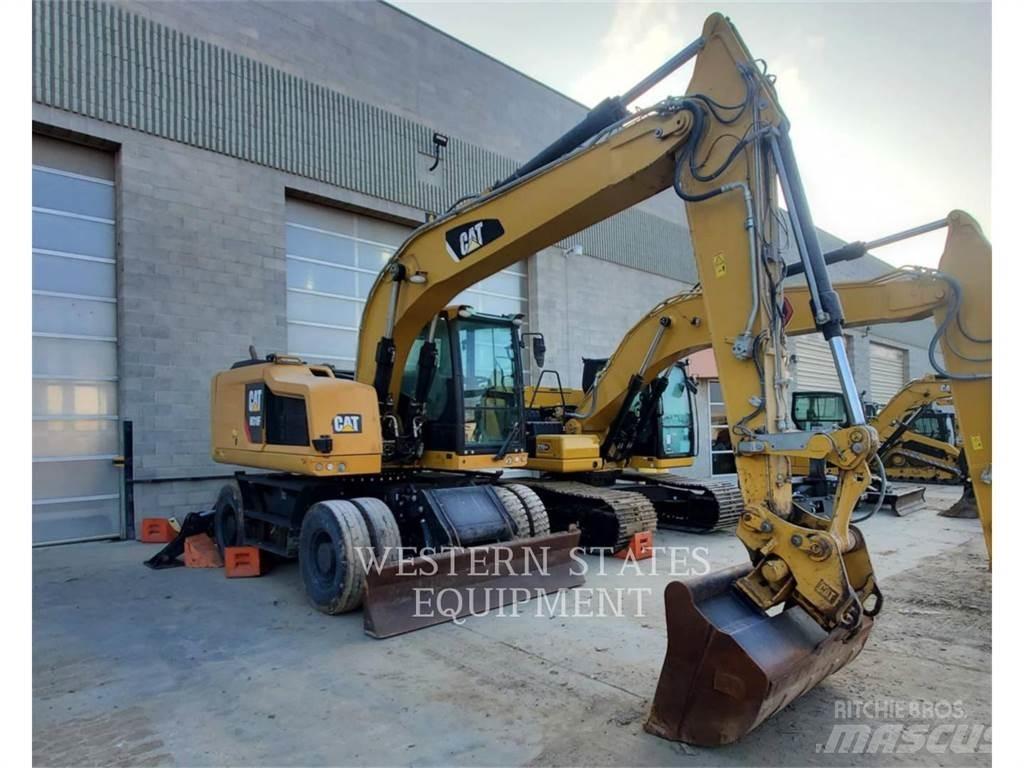 CAT M318F Gumikerekes kotrók