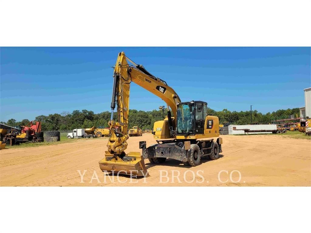 CAT M318F Gumikerekes kotrók