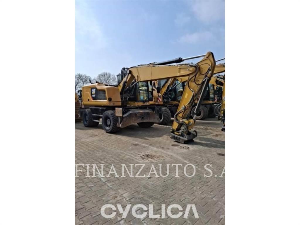 CAT M318F Gumikerekes kotrók