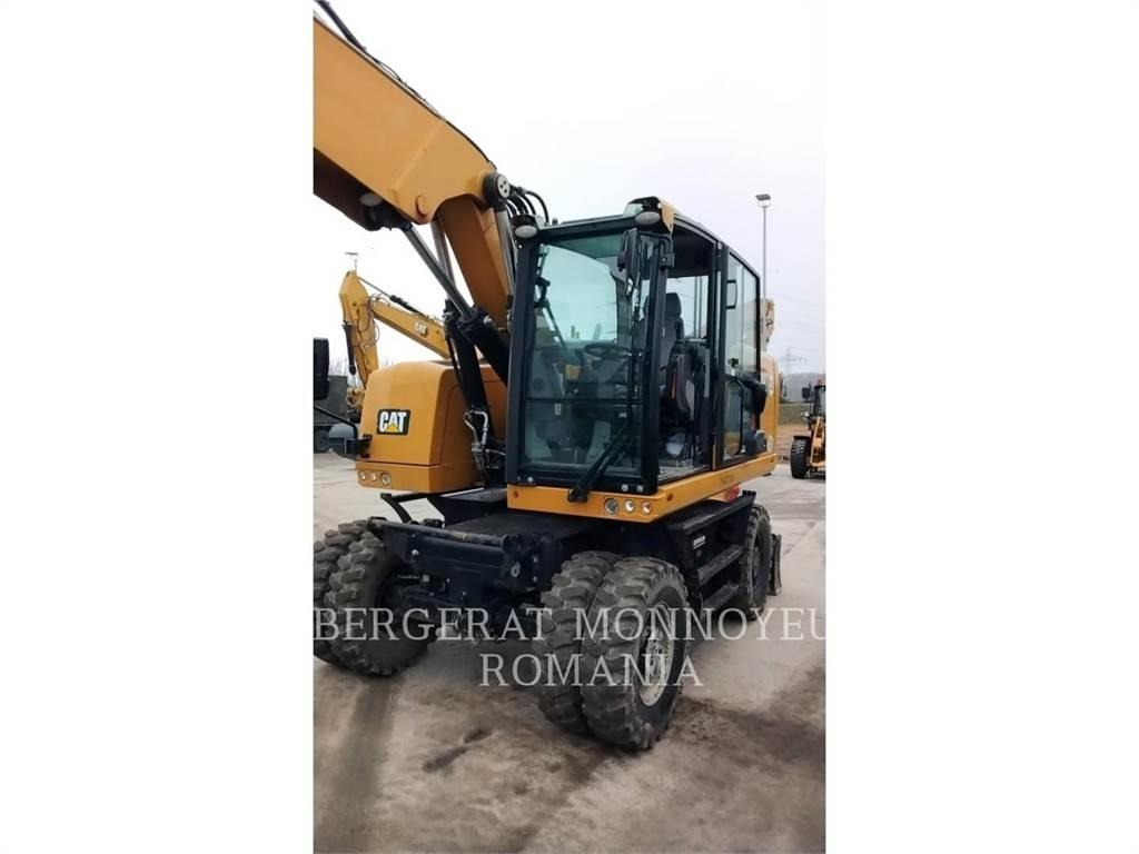 CAT M318F Gumikerekes kotrók