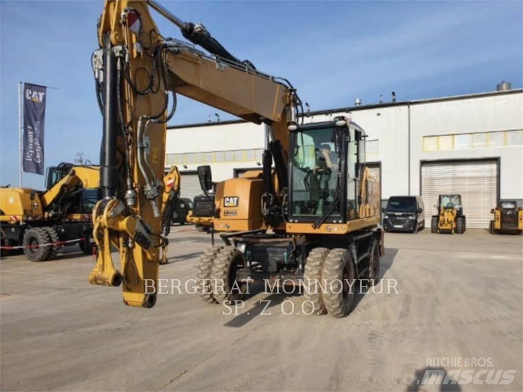 CAT M318F Gumikerekes kotrók