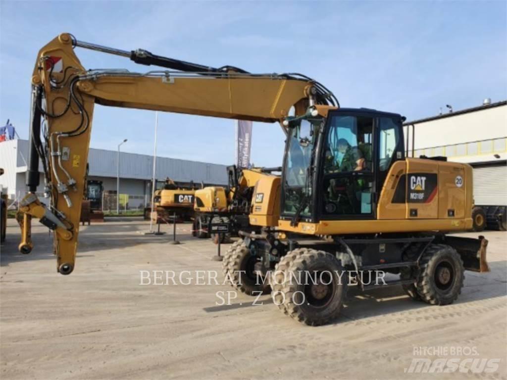 CAT M318F Gumikerekes kotrók