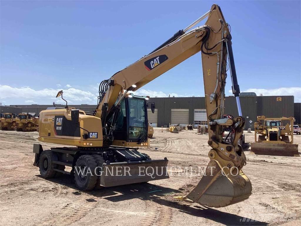 CAT M318F Gumikerekes kotrók