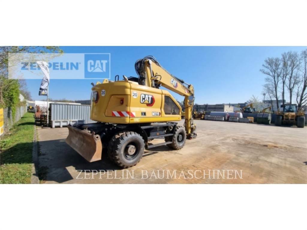CAT M319-07A Gumikerekes kotrók