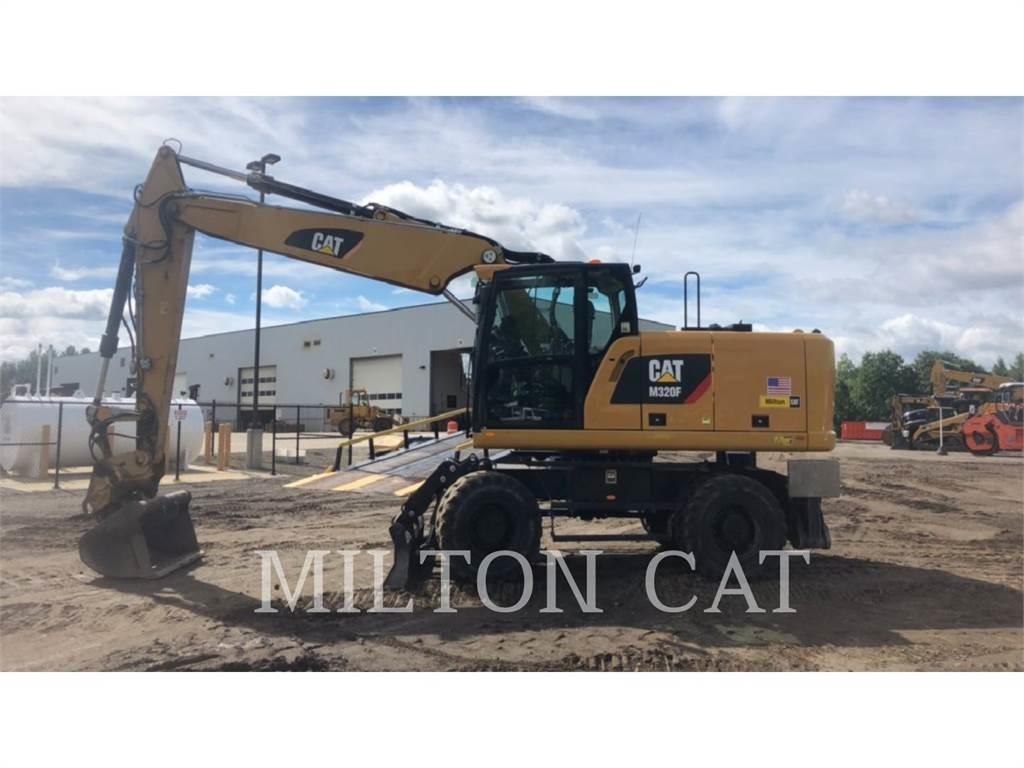 CAT M320F Gumikerekes kotrók