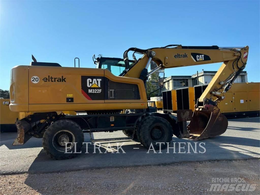 CAT M322F Gumikerekes kotrók
