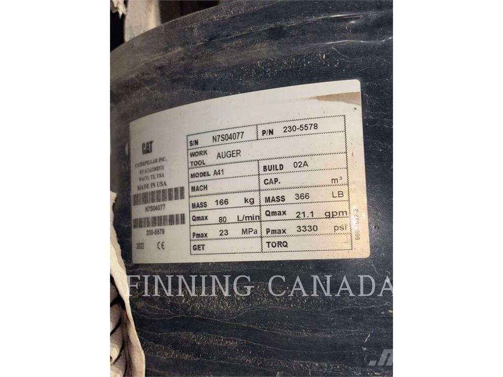 CAT MH3-AU-A41 Fúró berendezés, tartozékok és alkatrészek