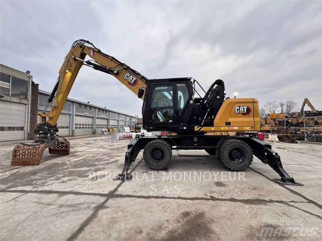 CAT MH3024-07 Gumikerekes kotrók