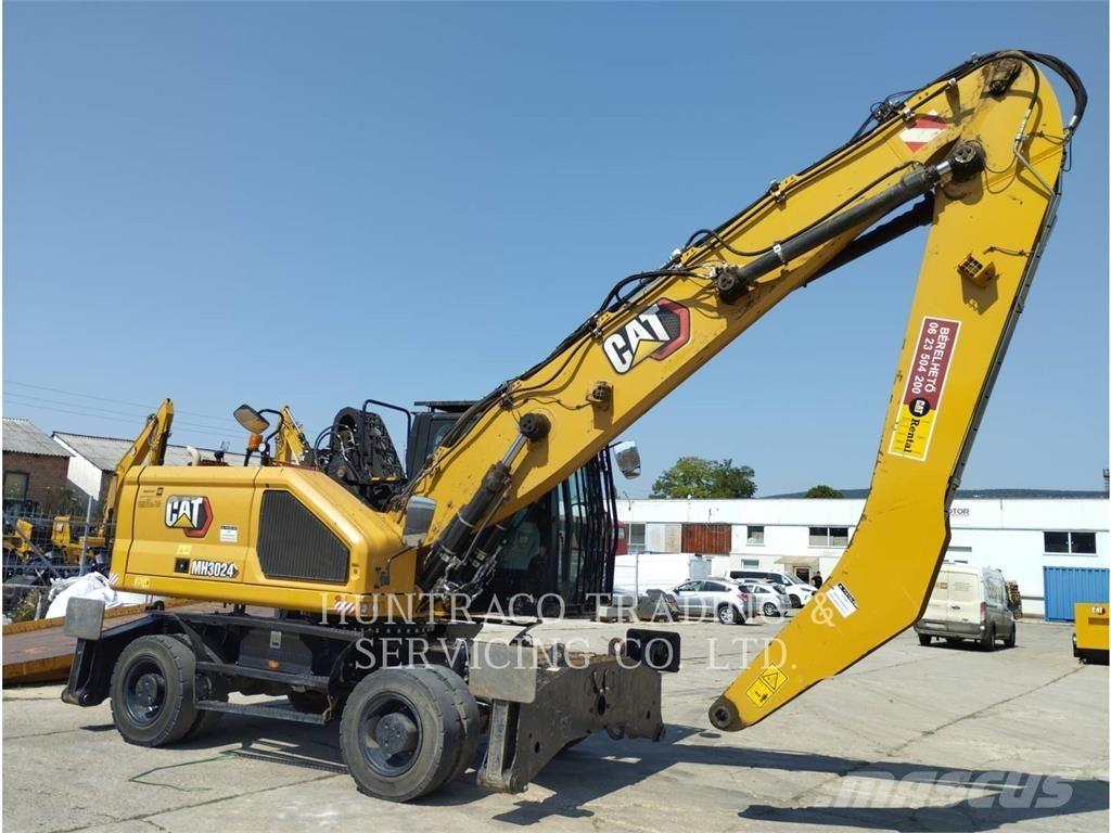 CAT MH3024-07 Gumikerekes kotrók
