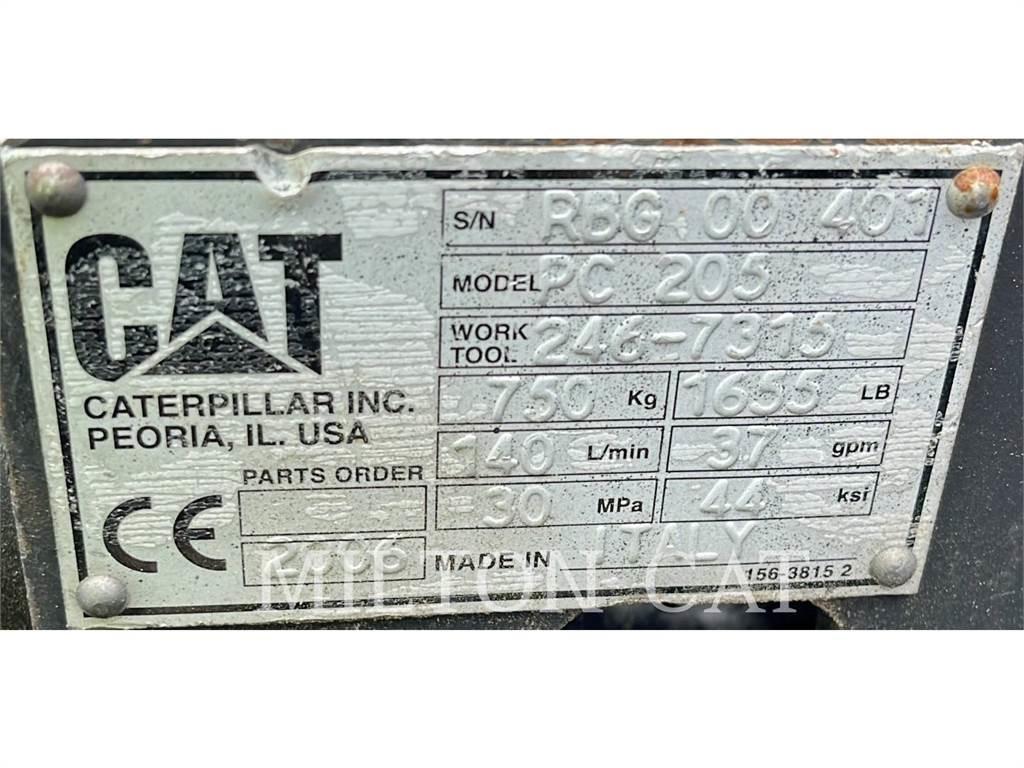 CAT PC205 COLD PLANER Talajgyaluk