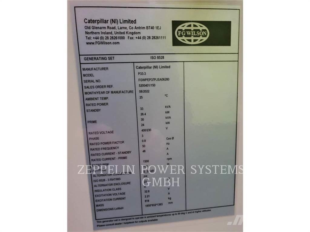CAT PPO P33-3 Egyéb Áramfejlesztők