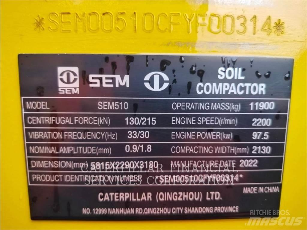 CAT SEM510 Egydobos hengerek