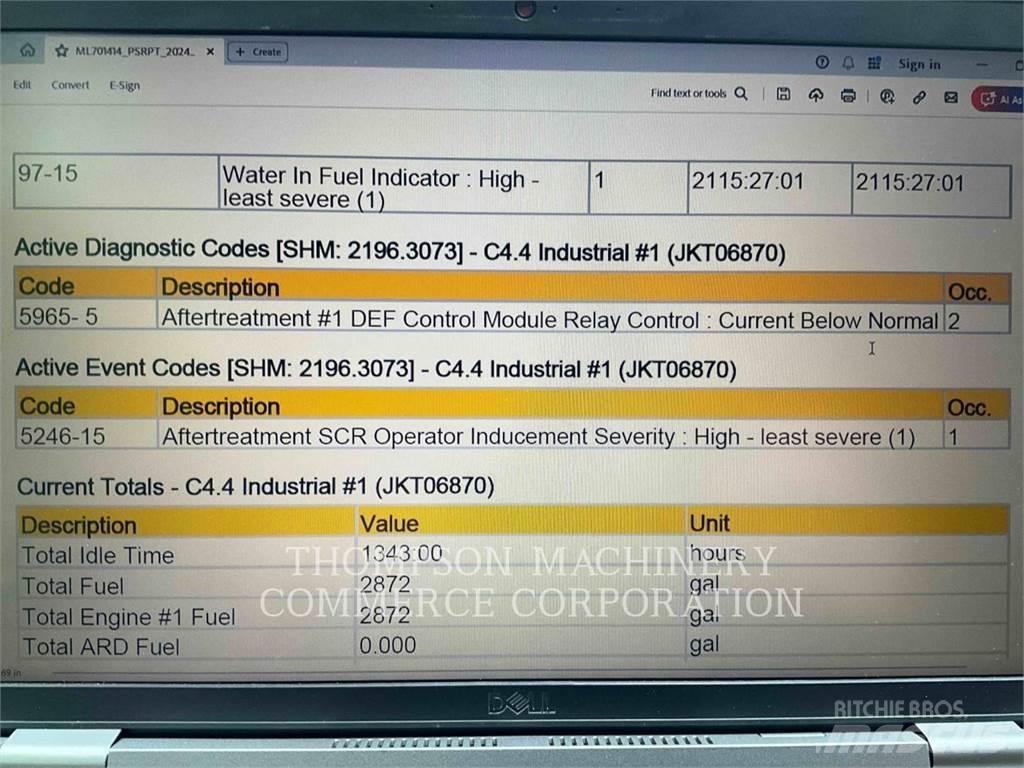 CAT TL1255D Teleszkópos rakodók