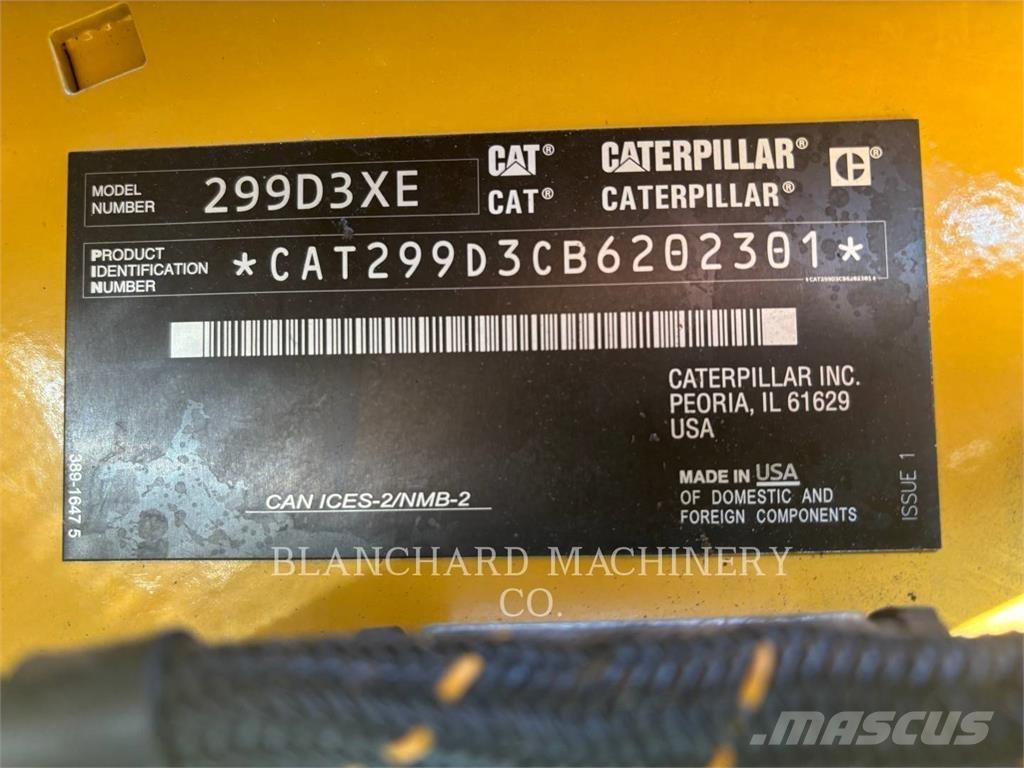 CAT TRADE-IN 299D3XE Lánctalpas homlokrakodók