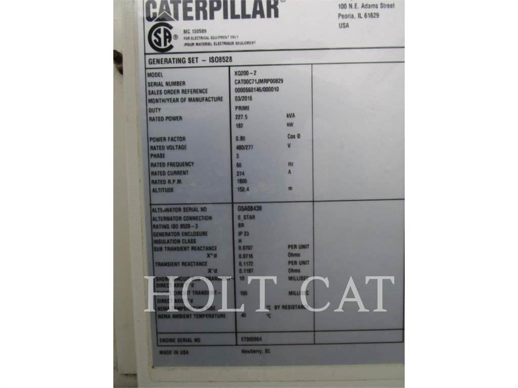 CAT XQ 200 Egyéb Áramfejlesztők