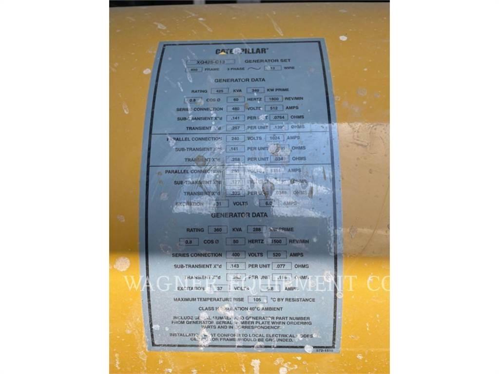 CAT XQ 425 Egyéb Áramfejlesztők