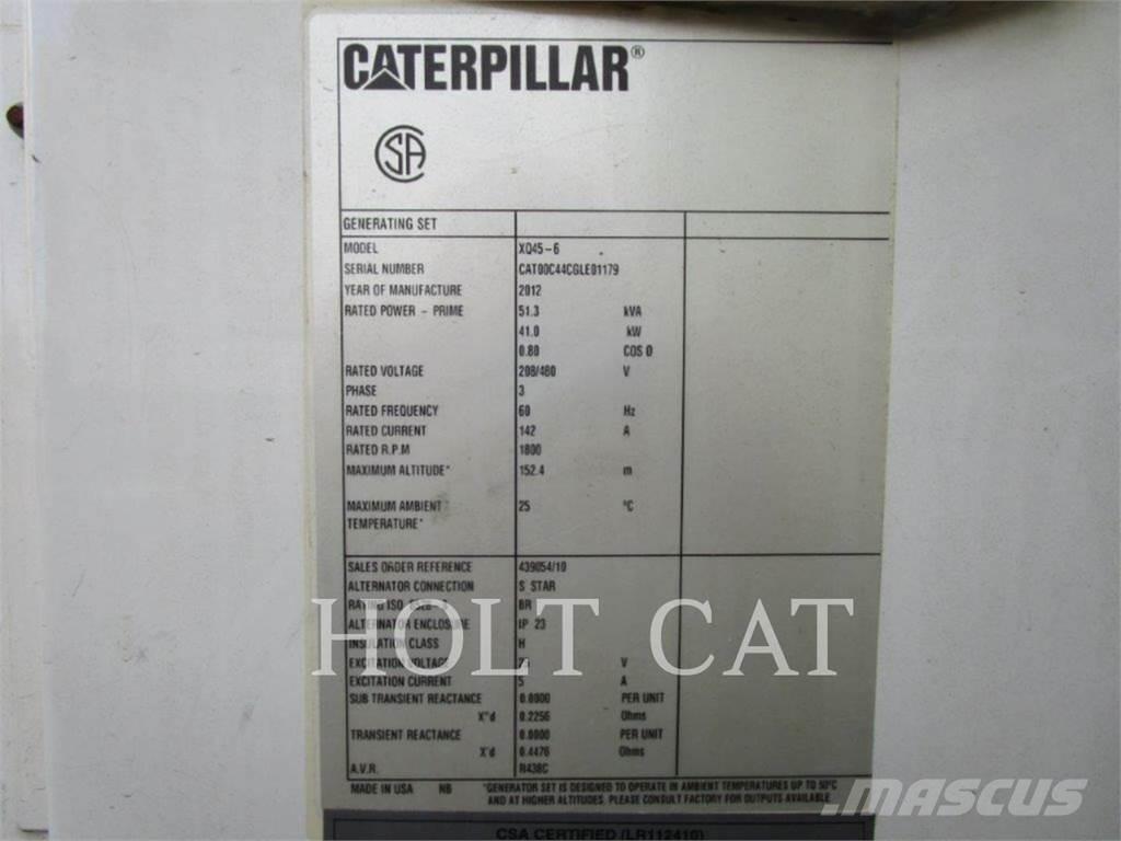 CAT XQ45 Egyéb Áramfejlesztők