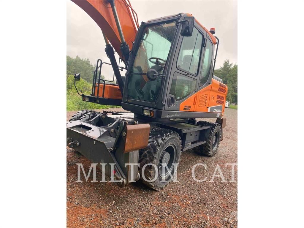 Doosan DX140W-5 Gumikerekes kotrók