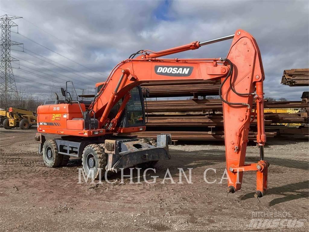Doosan DX190W Gumikerekes kotrók
