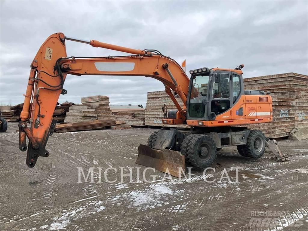 Doosan DX190W Gumikerekes kotrók