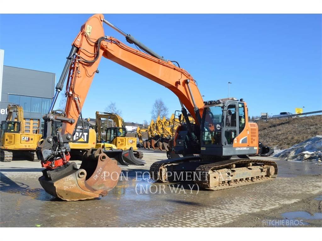 Doosan DX235 Lánctalpas kotrók