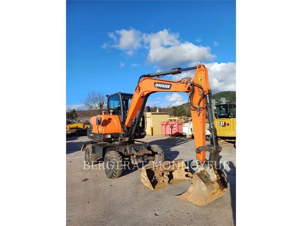 Doosan DX57W-7 Gumikerekes kotrók