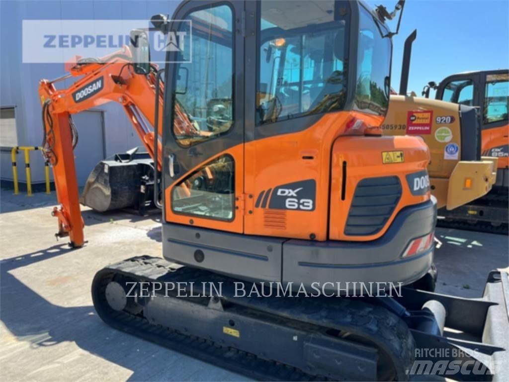 Doosan DX63-3 Lánctalpas kotrók