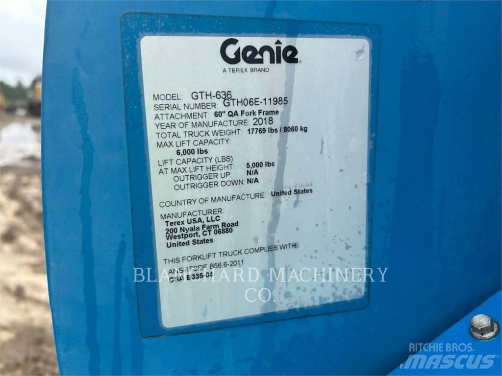 Genie GTH-636 Teleszkópos rakodók
