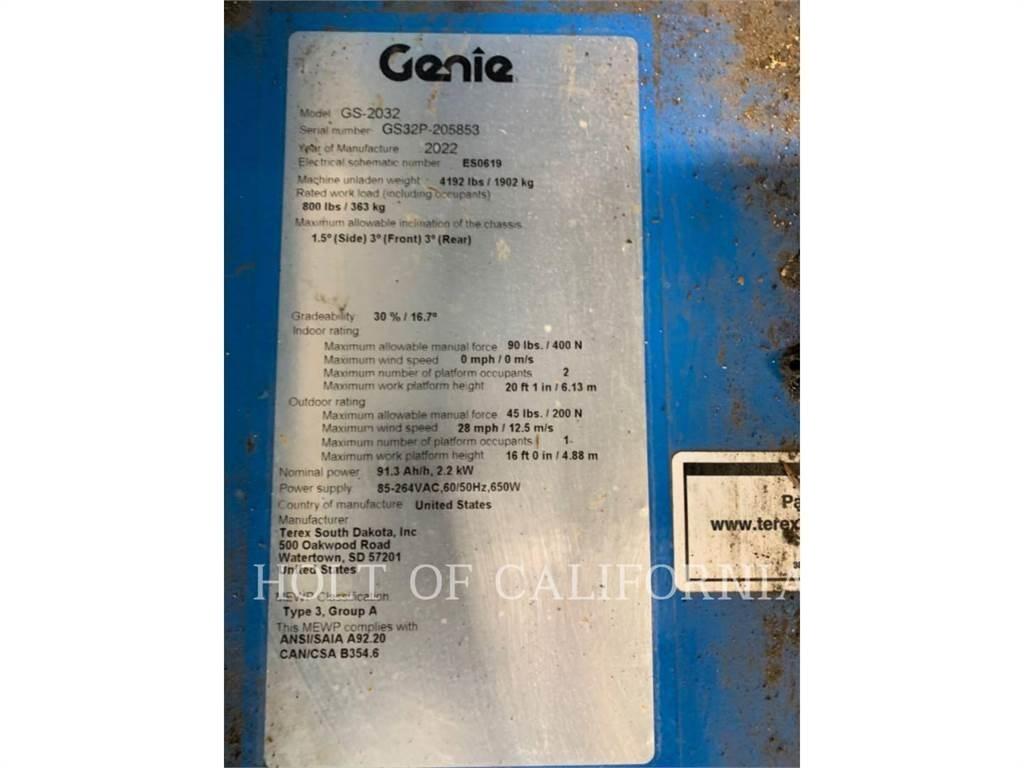 Genie SCISSOR 20 Ollós emelők