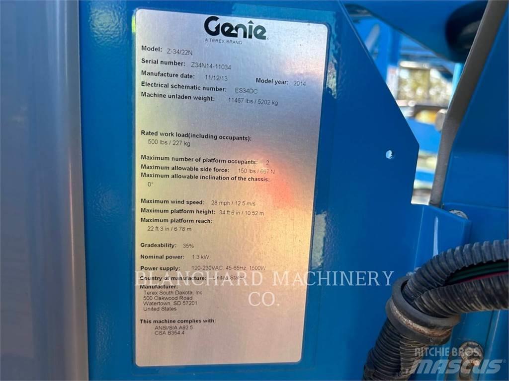 Genie Z34/22 Karos emelők