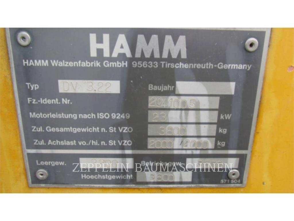Hamm DV3.22 Talajtömörítő gépek
