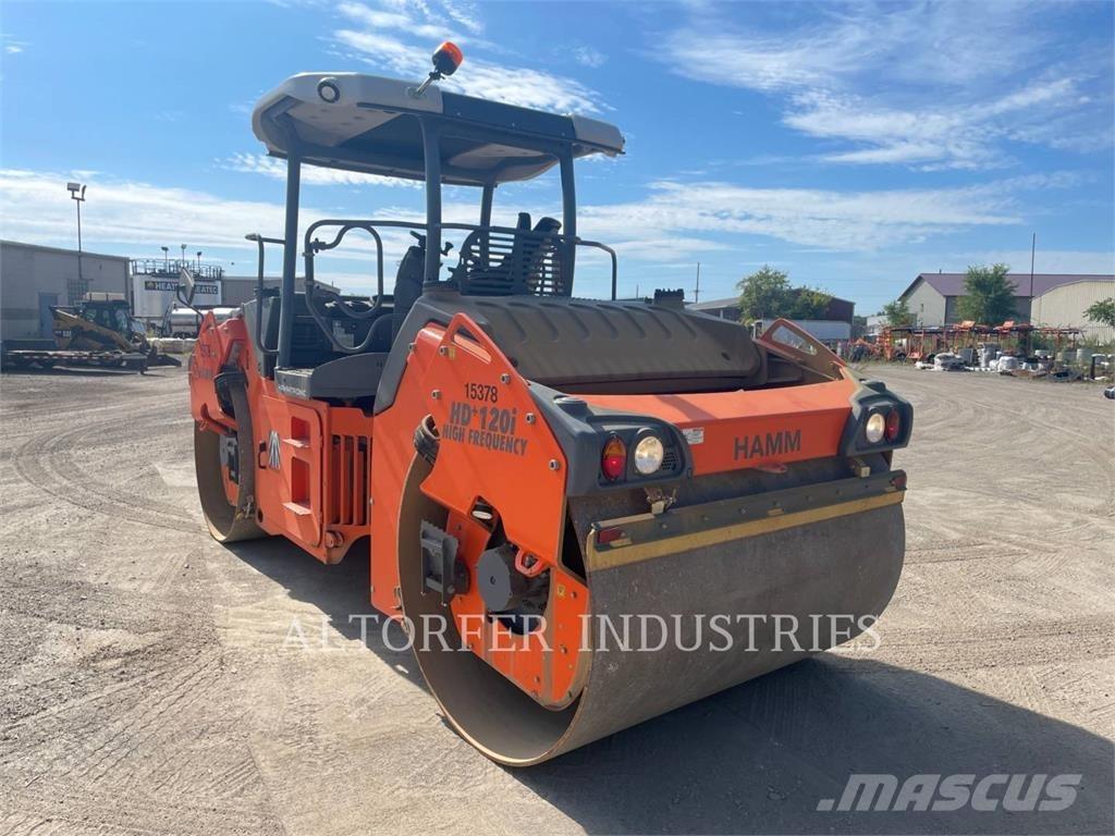 Hamm HD120IW-HF Ikerdobos hengerek
