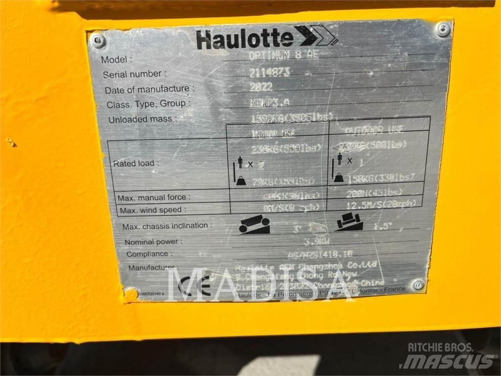 Haulotte OPTIMUM 8 Ollós emelők