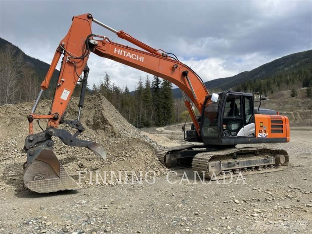 Hitachi ZX210LC Lánctalpas kotrók