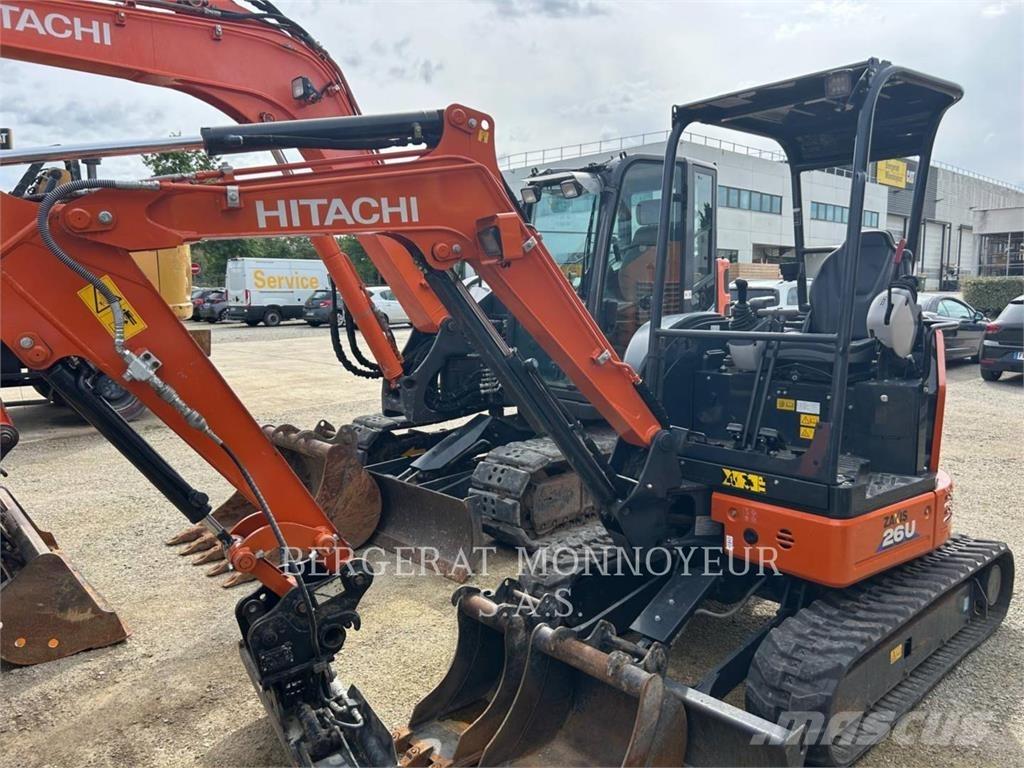 Hitachi ZX26U-6 Lánctalpas kotrók