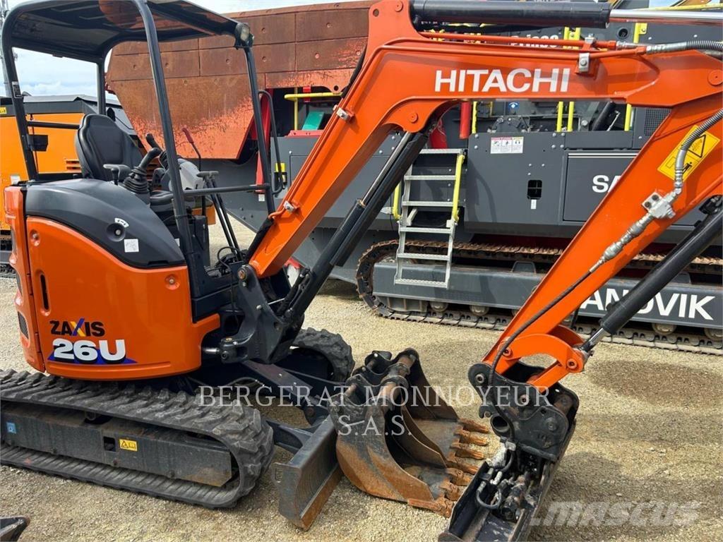 Hitachi ZX26U-6 Lánctalpas kotrók