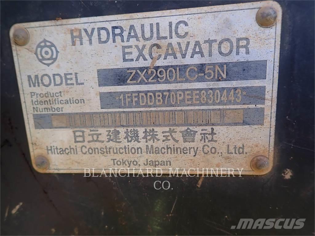 Hitachi ZX290LC-5 Lánctalpas kotrók