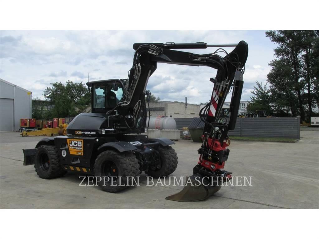 JCB 110W Gumikerekes kotrók
