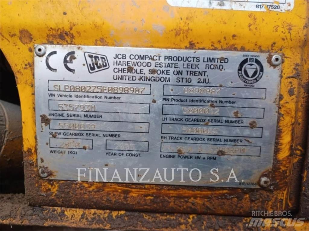 JCB 8027 Lánctalpas kotrók