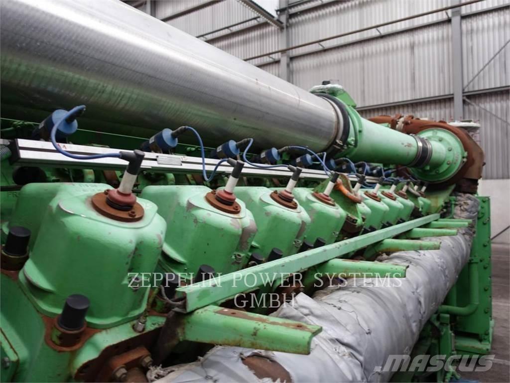  JENBACHER GE620 GSE 02 Dízel áramfejlesztők