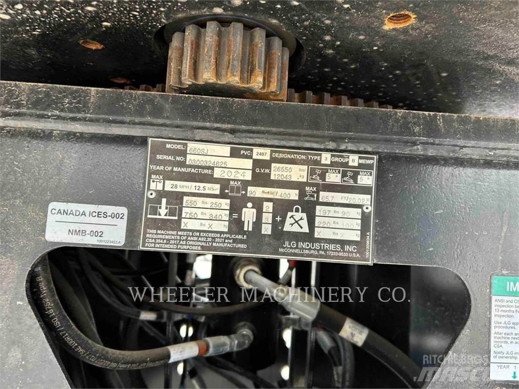 JLG 660SJ SP Karos emelők