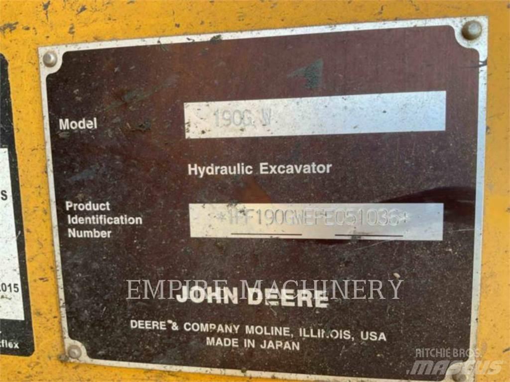 John Deere 190G Lánctalpas kotrók