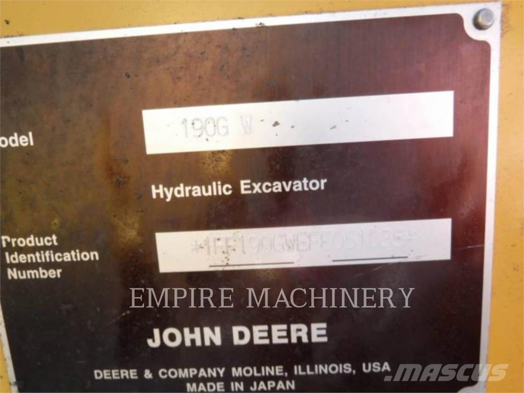 John Deere 190G Lánctalpas kotrók