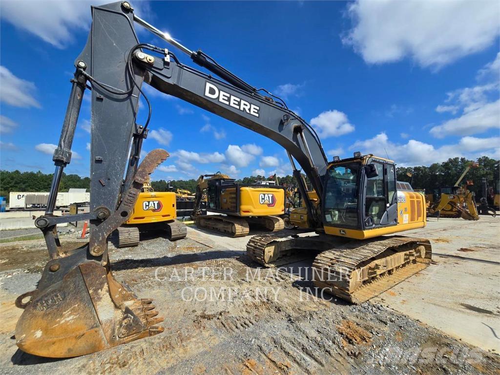 John Deere 210G Lánctalpas kotrók