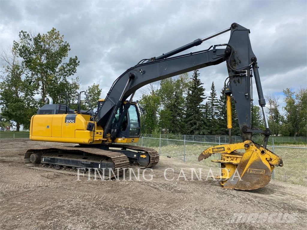 John Deere 210G Lánctalpas kotrók