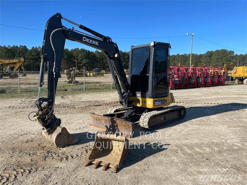 John Deere 35G Lánctalpas kotrók
