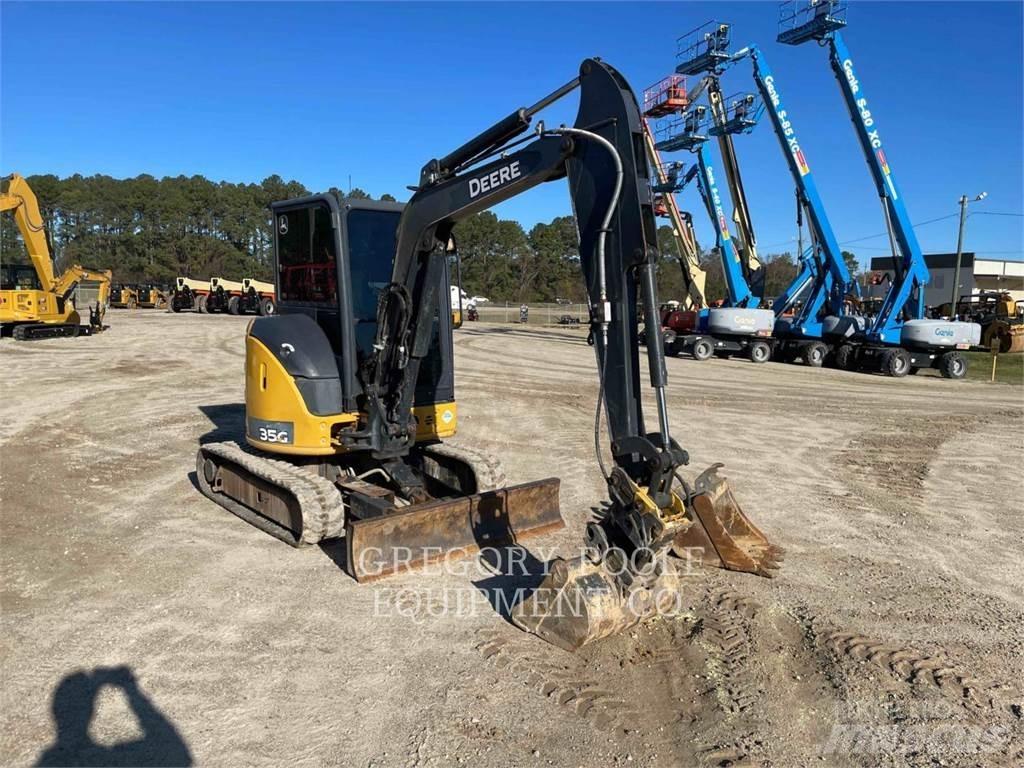 John Deere 35G Lánctalpas kotrók